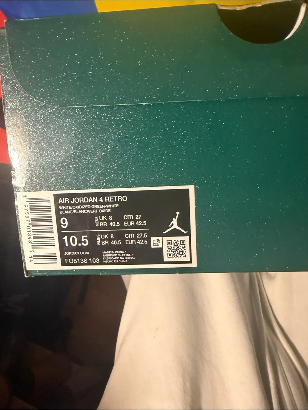 Jordan 4 Retro “oxidized”